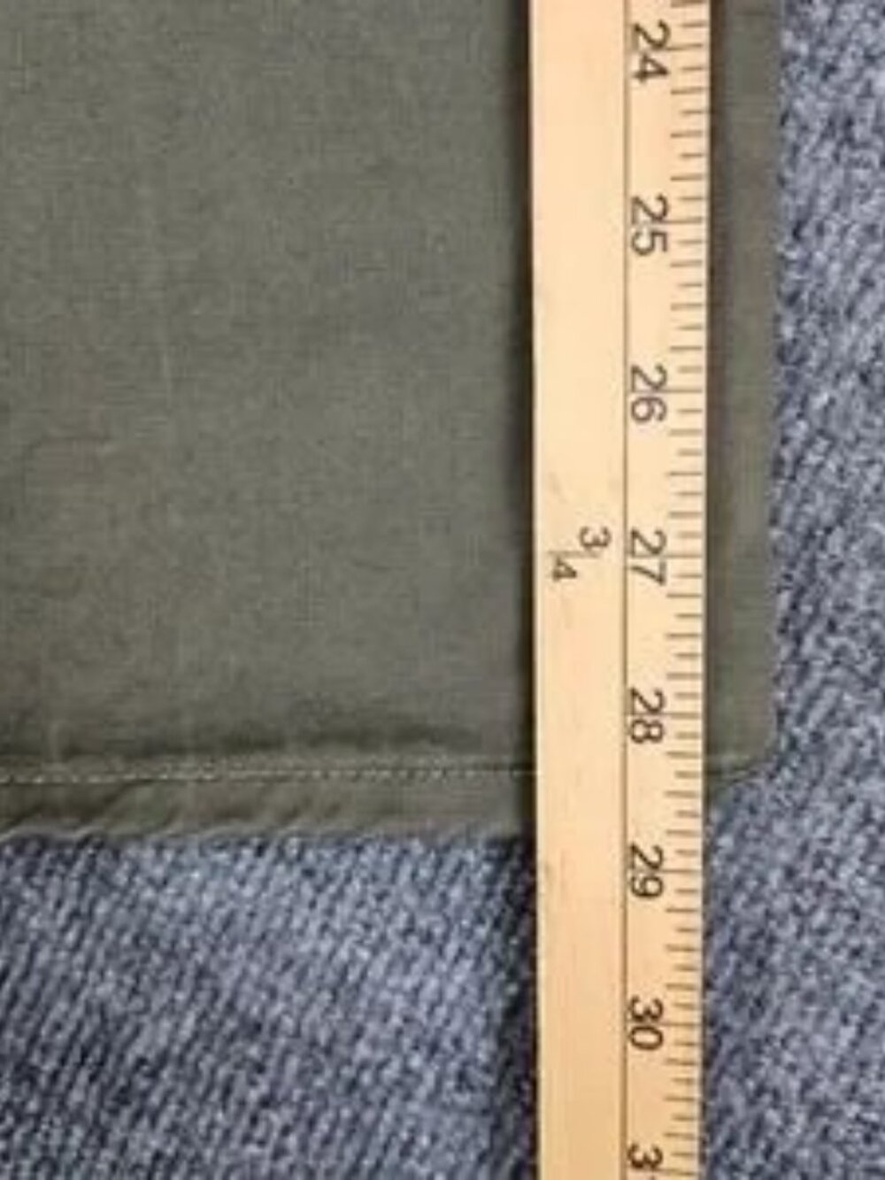 Sage Green Slim Fit Casual Pants Men's - Picture 5 of 6